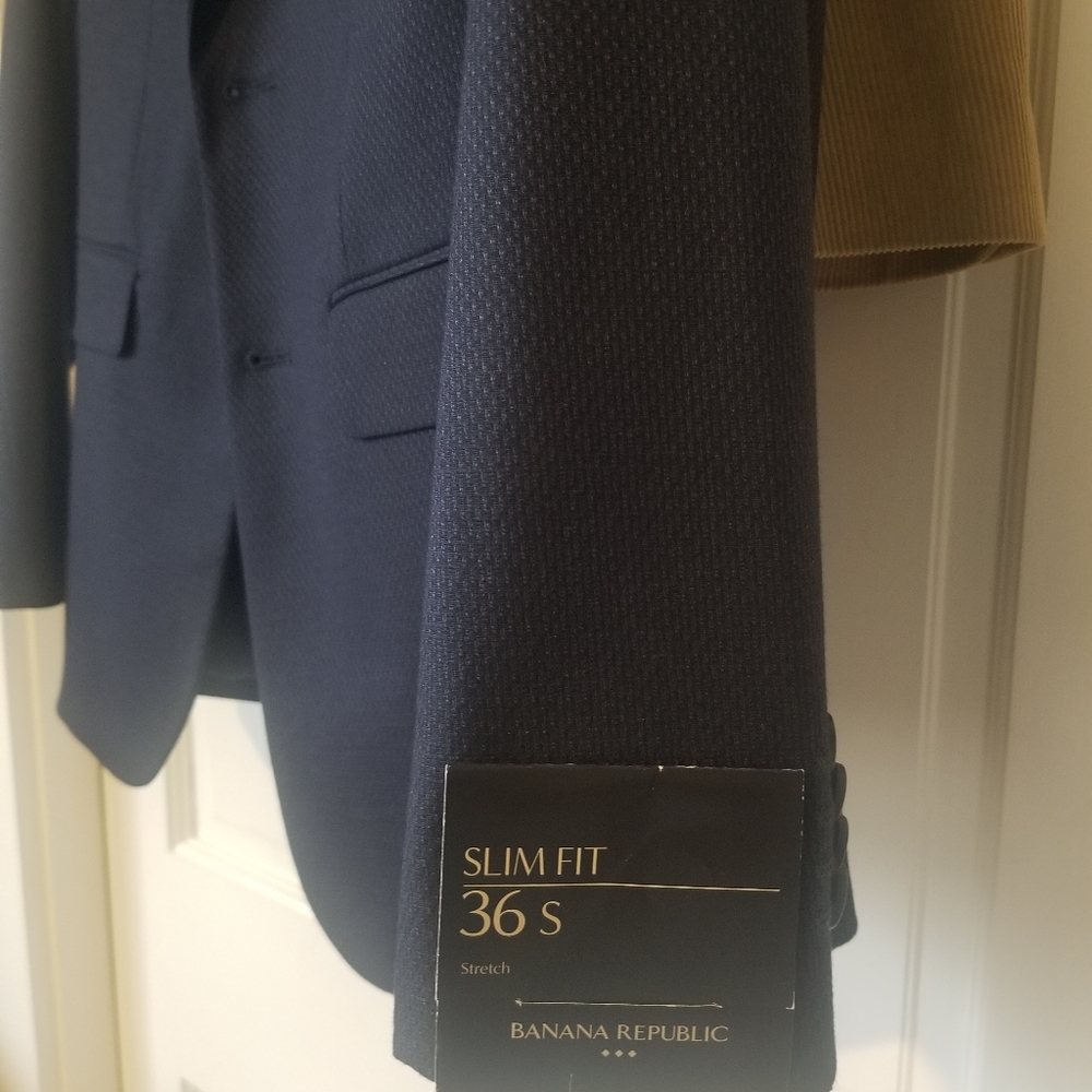 Navy Banana Republic Blazer